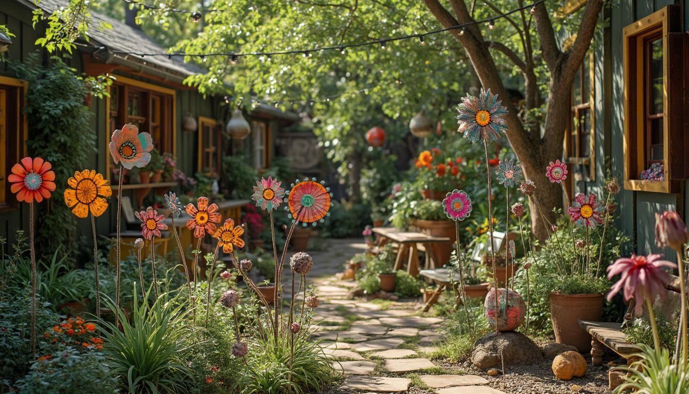 Découvrez 30 inspirations créatives pour embellir votre jardin. Transformez votre extérieur en un espace unique et accueillant grâce à des idées décoratives variées et tendance. Laissez libre cours à votre imagination et faites de votre jardin un véritable havre de paix.
