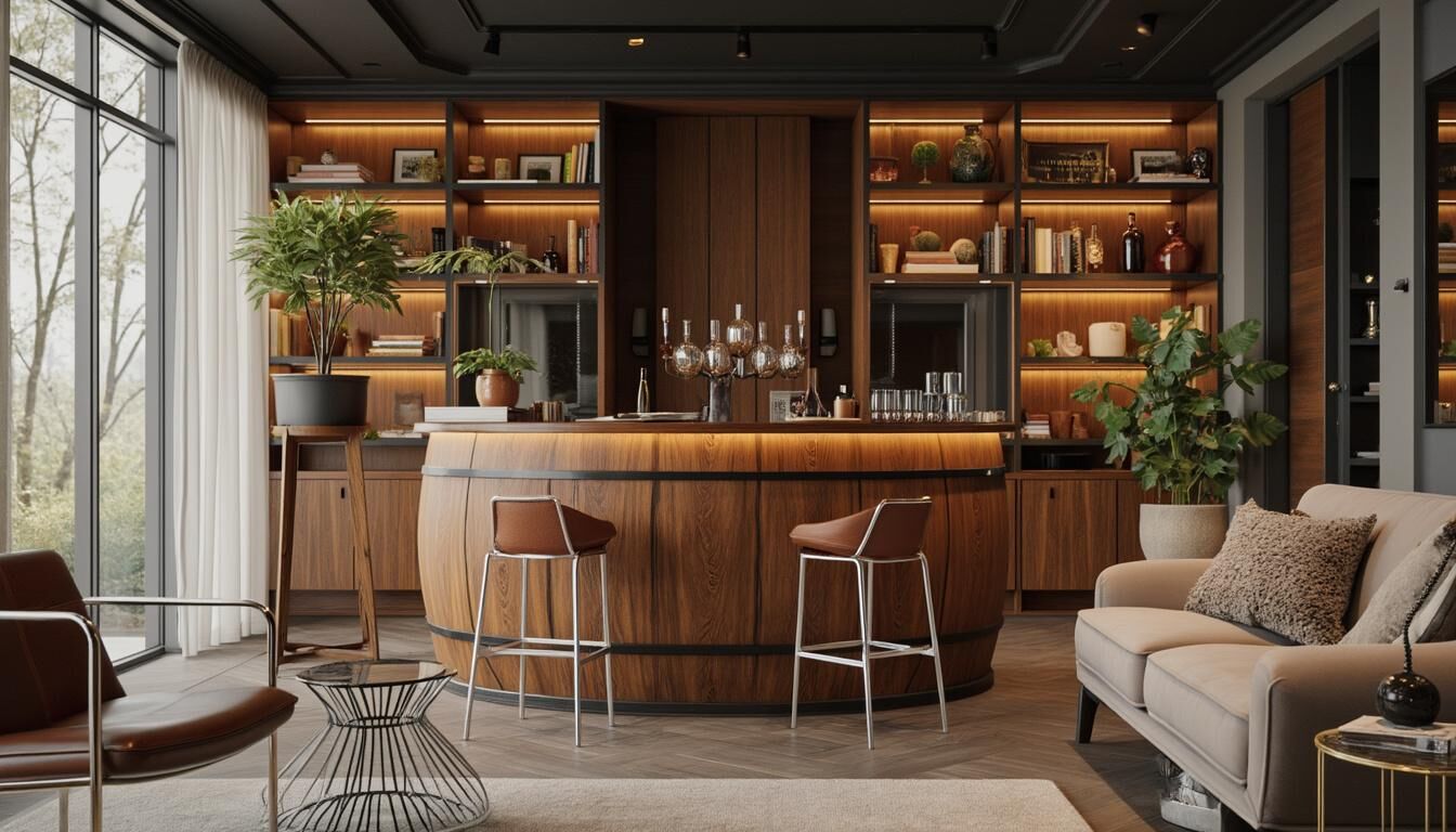 Découvrez comment créer un bar convivial à partir d'un tonneau recyclé. Transformez un simple contenant en un espace accueillant pour vos soirées entre amis, avec des astuces déco et pratiques pour un rendu esthétique et fonctionnel.