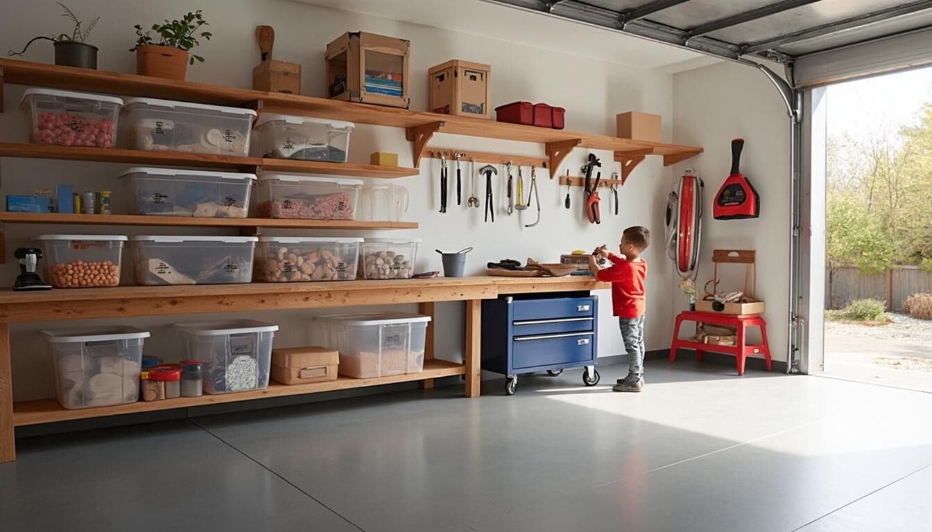 Découvrez nos 10 astuces pratiques pour transformer votre garage en un espace de vie fonctionnel et accueillant ou en un lieu de rangement optimisé. Profitez de conseils d'experts pour maximiser votre espace tout en ajoutant du style et de la praticité à votre maison.