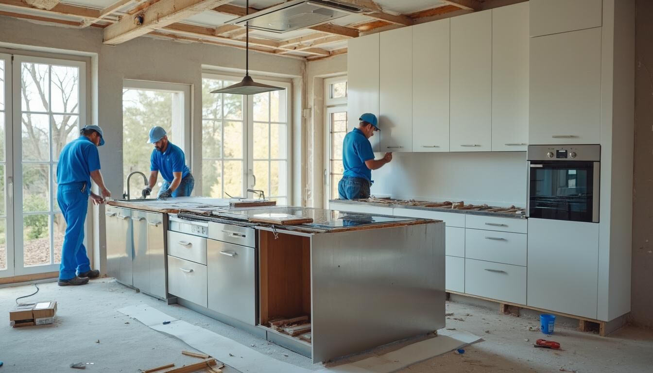 Découvrez les coûts de rénovation de votre cuisine avec notre guide complet. Obtenez des estimations précises et des conseils pratiques pour planifier votre projet, optimiser votre budget et donner vie à la cuisine de vos rêves.