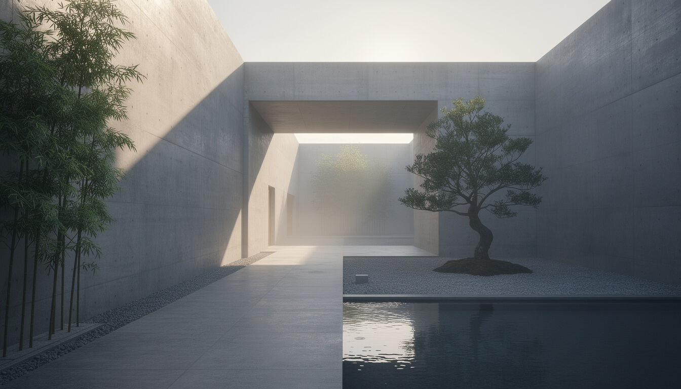 Découvrez 8 chefs-d'œuvre architecturaux incontournables de Tadao Ando, maître de l'architecture moderne alliant minimalisme et harmonie avec la nature.