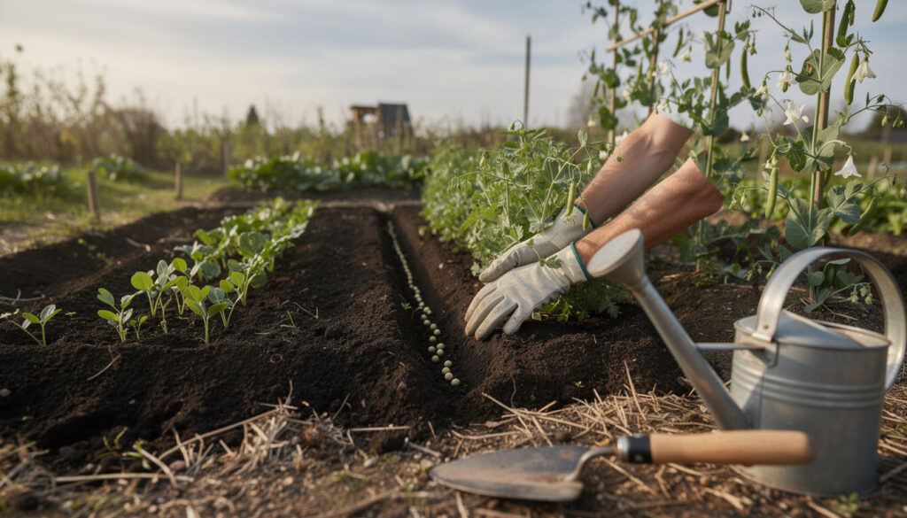 Découvrez nos conseils pratiques pour semer les petits pois en pleine terre, avec la période idéale pour garantir une récolte abondante et savoureuse.